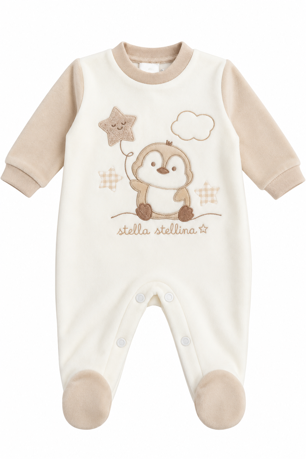 Tutina in caldo cotone neonato ELLEPI
