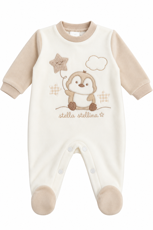 Tutina in ciniglia neonato ELLEPI