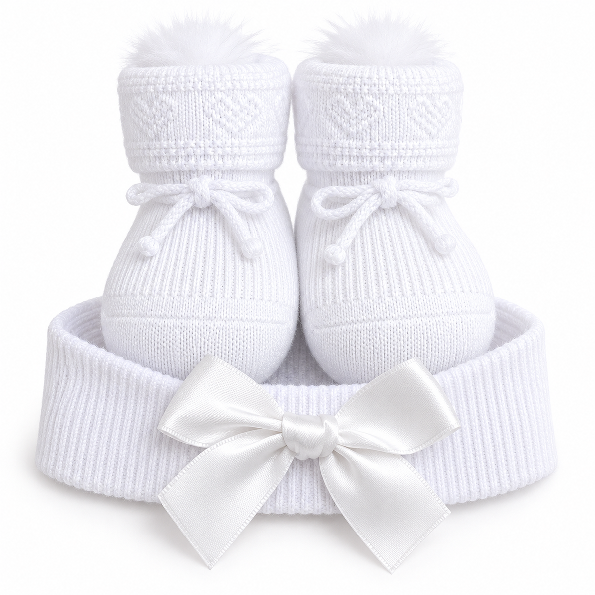Set Neonata Scarpine e Fascia