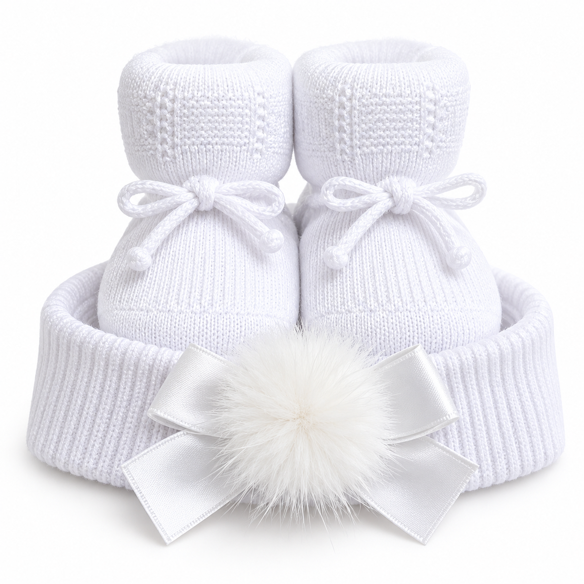 Set Neonata Scarpine e Fascia
