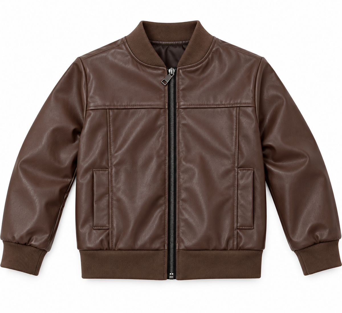 Giubbino Bomber in Ecopelle