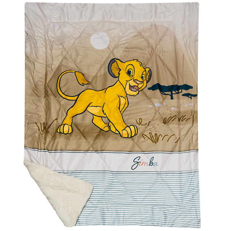 Coperta lettino Disney Lion e Marie