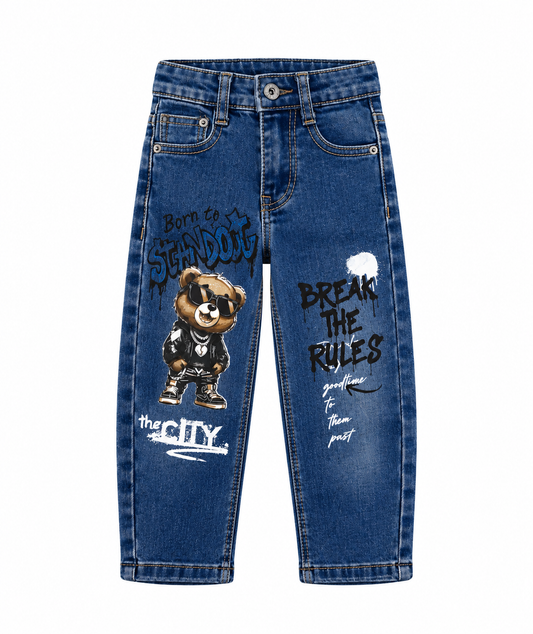 Jeans neonato small gang 6896