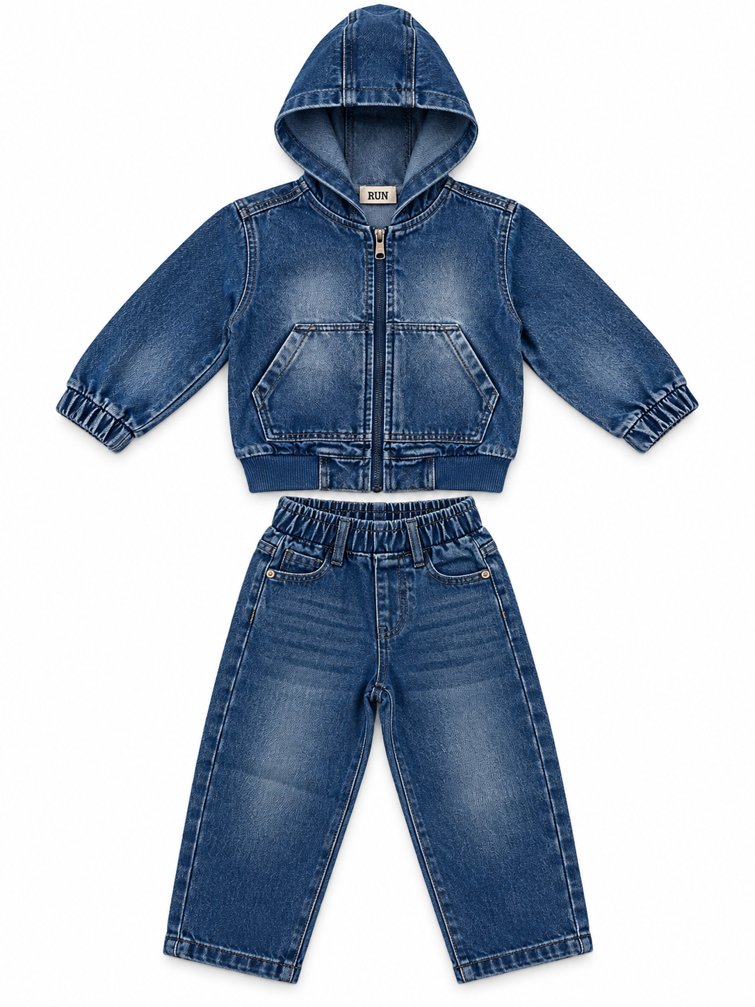 Coordinato denim bimbo 6131
