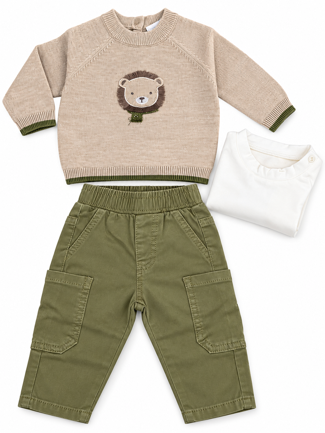 Coordinato 3 pezzi leoncino 8700