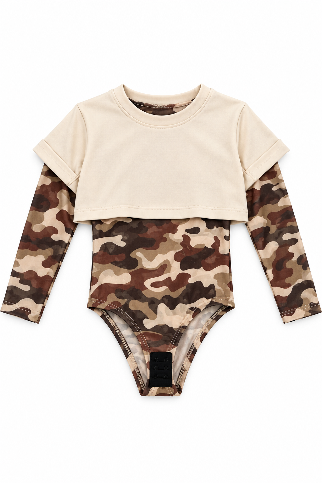 Body militare velato bimba