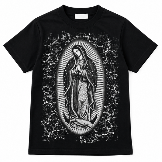 T-shirt bambino Just West con stampa Madonna 0901