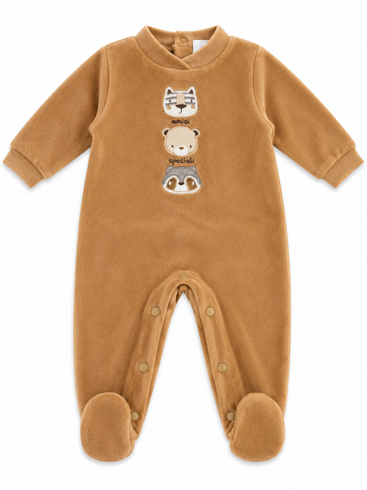 Tutina in ciniglia neonato Ellepi