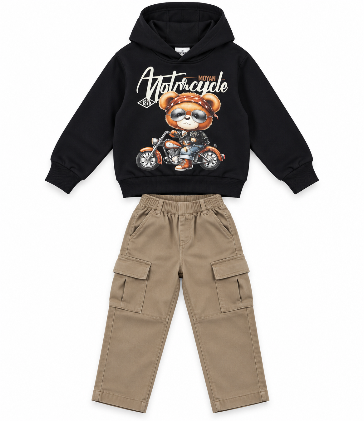 Completo Teddy moto bimbo 9545