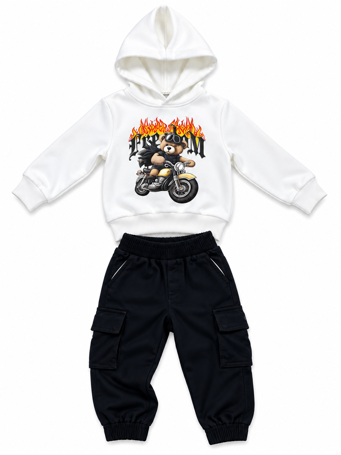 Completo Teddy cargo neonato