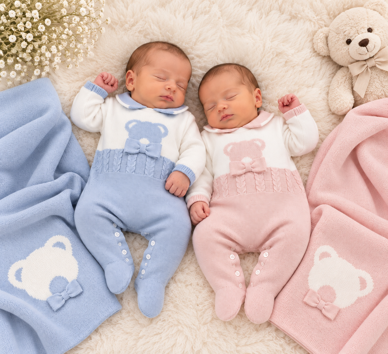 Coordinato stelle e pupi Teddy