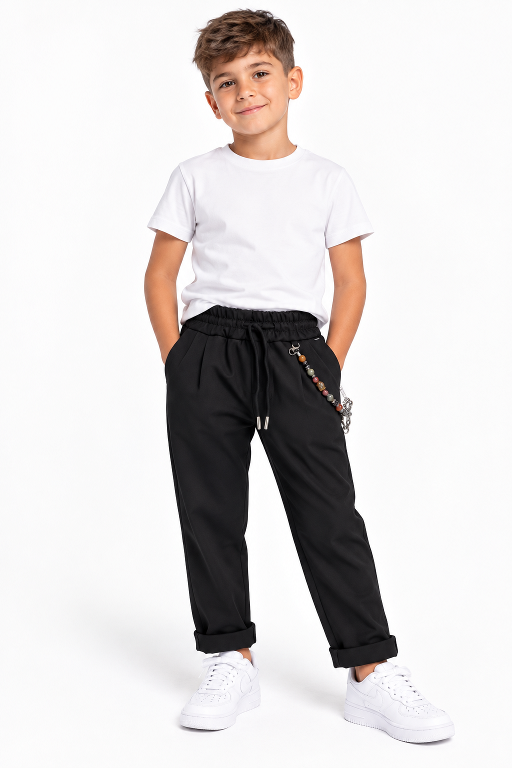 Pantalone con elastico