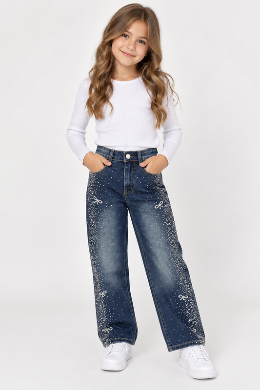 Jeans strass 4093
