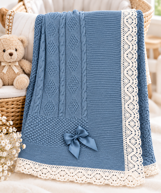 Coperta carrozzina fiocco Fruit neonato/a