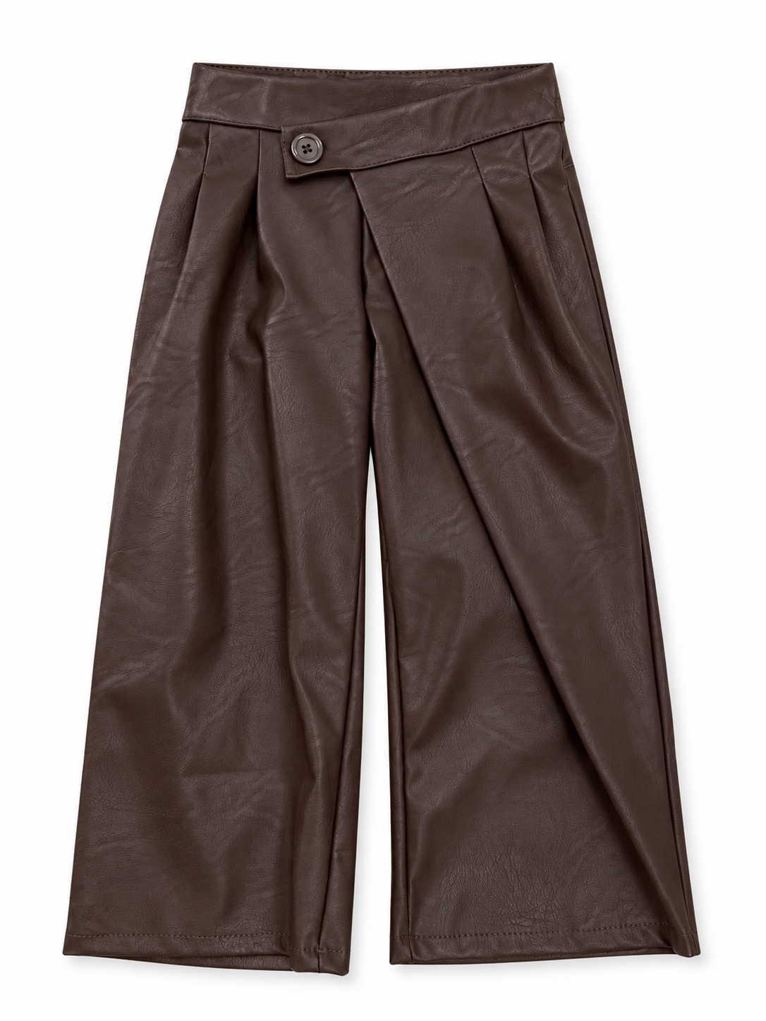 Pantalone ecopelle bimba